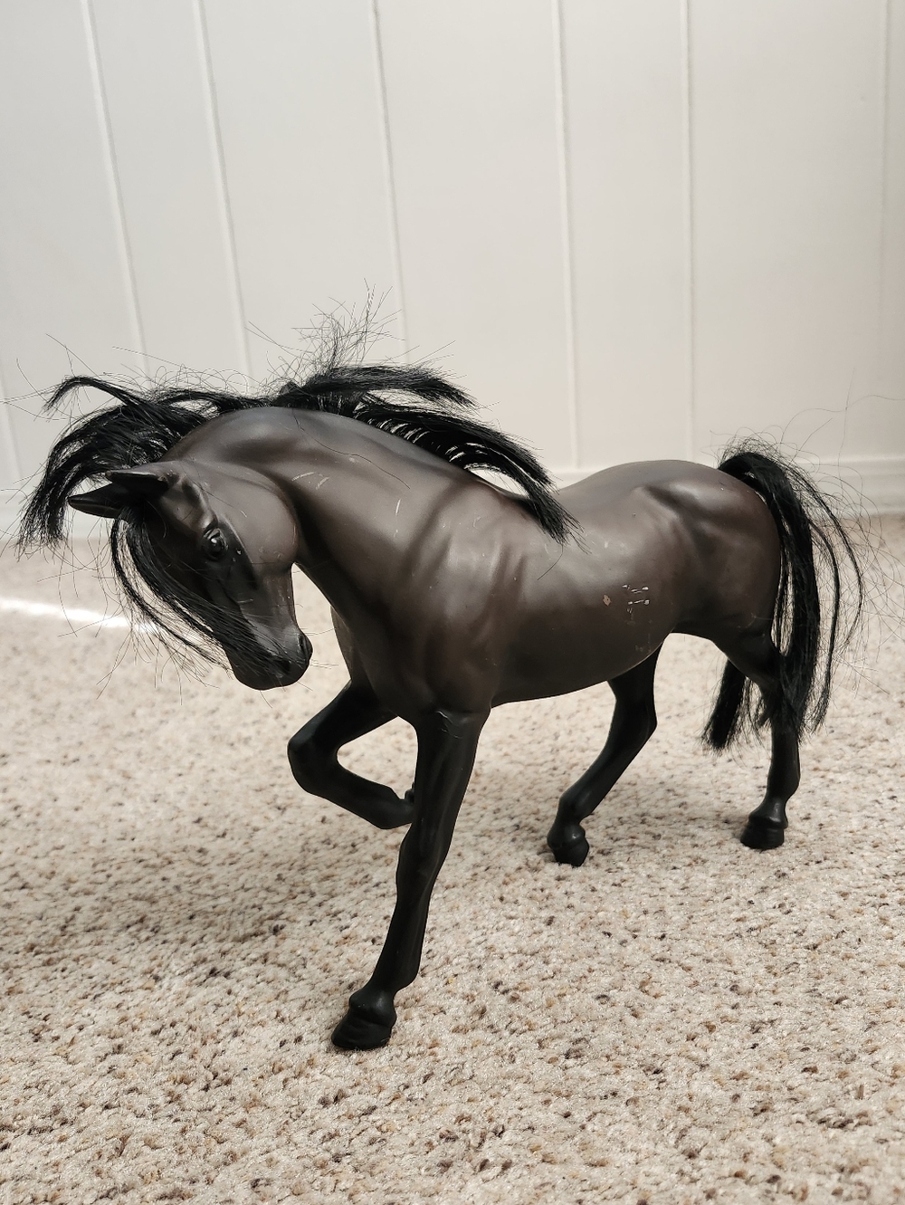 ERTL Black Toy Horse Y2k